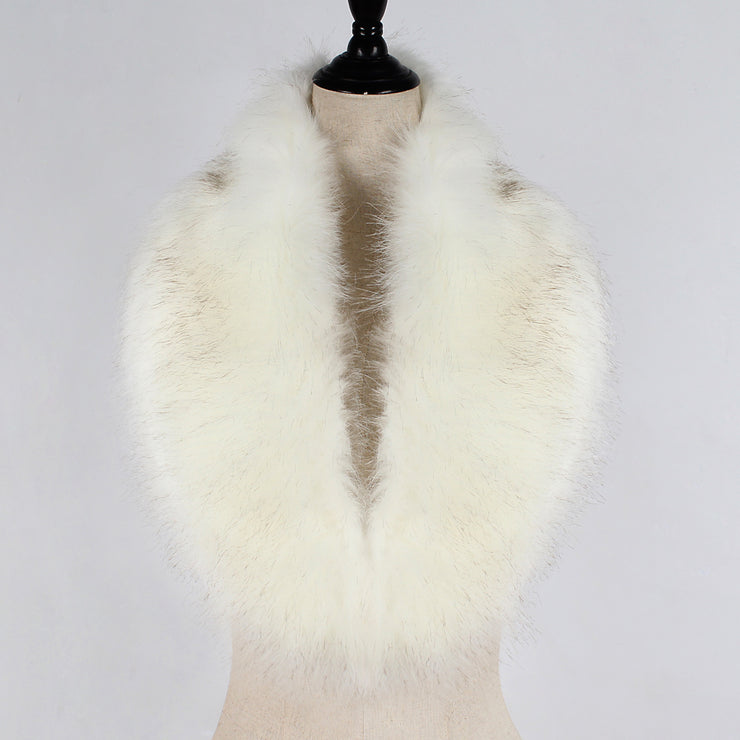 Faux Fur Fur Collar Shawl Accessories Single Product - Ruby's Fashion