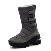 Women's outdoor plus velvet high top snow boots - Ruby's Fashion