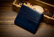 Wooden Stripe PU leather Wallet - Ruby's Fashion