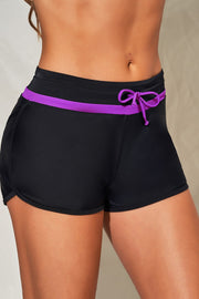 Drawstring Elastic Waist Shorts - Ruby's Fashion