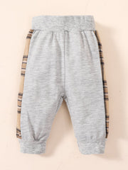 Baby Bear Graphic Sweatshirt and Joggers Set - Ruby's Fashion