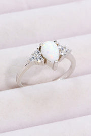 Limitless Love Opal and Zircon Ring - Ruby's Fashion