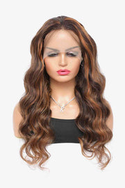 18" #P4/27 13x4 Lace Front Wigs Hightlight Human Hair Body Wave150% Density