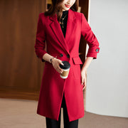 Women's Professional Long Suit Trench Coat - Ruby's Fashion