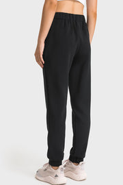 Pull-On Joggers with Side Pockets - Ruby's Fashion