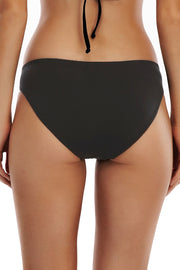 Drawstring Ruched Low Waist Swim Bottoms - Ruby's Fashion