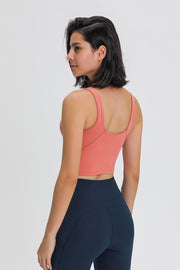 Scoop Back Sports Bra - Ruby's Fashion