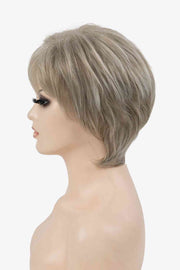 Full Machine Made Short Layered Wigs 4''