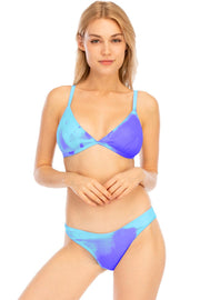 Tie-Dye Adjustable Strap Bikini Set - Ruby's Fashion