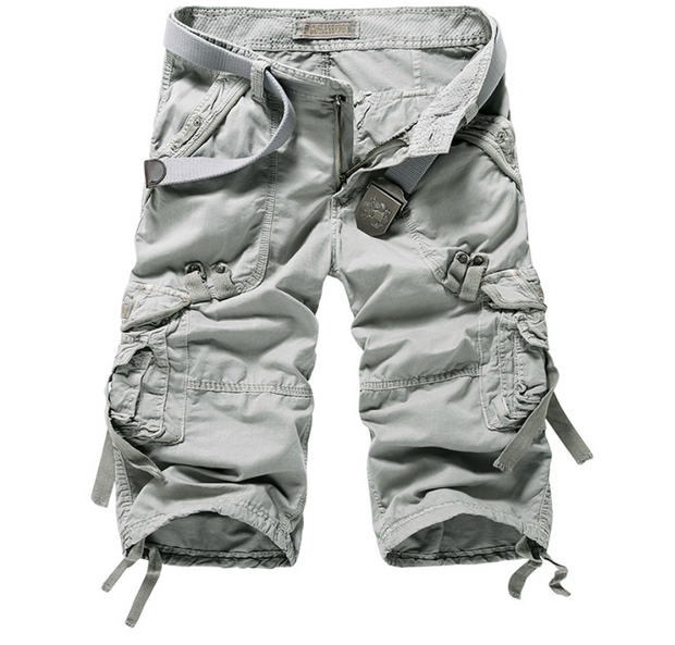 Workwear Shorts Multi-pocket Pants - Ruby's Fashion