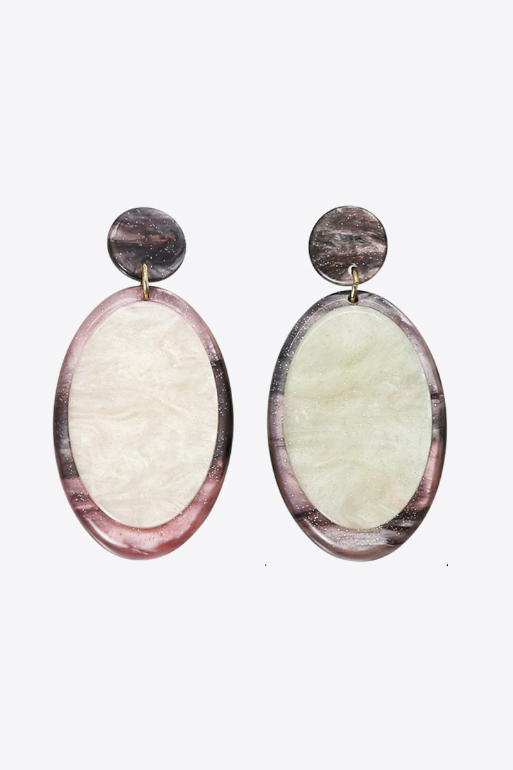 Teardrop Acrylic Earrings - Ruby's Fashion