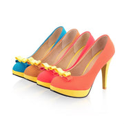 Women's shoes spring and autumn new high heel stiletto shoes waterproof platform - Ruby's Fashion