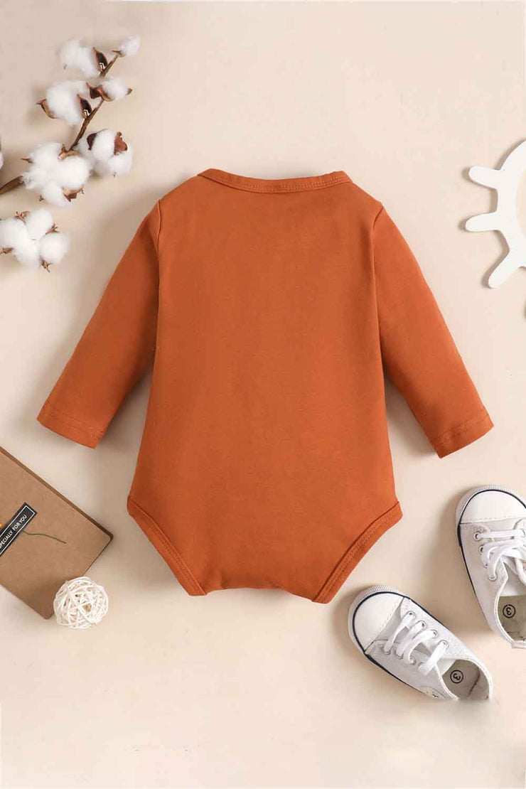 Baby Graphic Long Sleeve Bodysuit - Ruby's Fashion