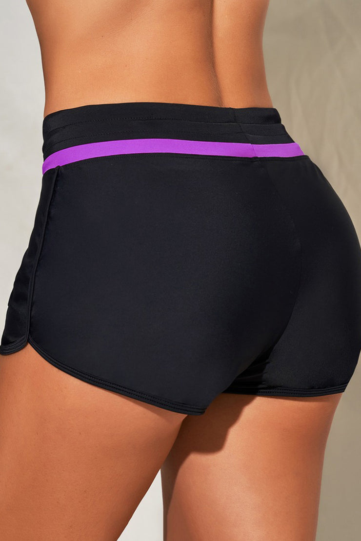 Drawstring Elastic Waist Shorts - Ruby's Fashion