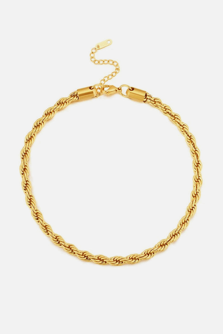 Twisted Chain Choker Necklace - Ruby's Fashion