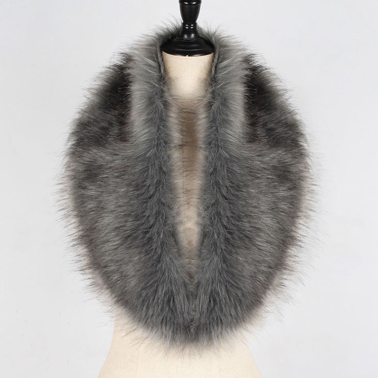 Faux Fur Fur Collar Shawl Accessories Single Product - Ruby's Fashion