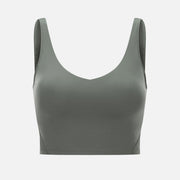 Scoop Back Sports Bra - Ruby's Fashion