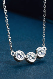 Find Your Center Moissanite Necklace - Ruby's Fashion