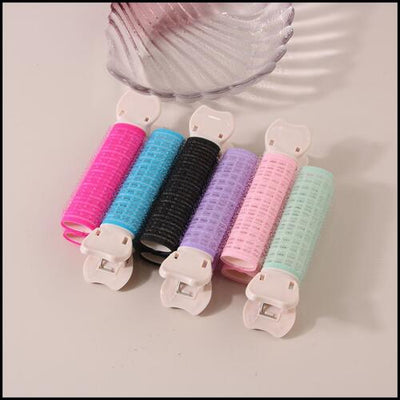 4-Piece Resin Hair Roller Clip