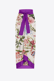 Floral Tie Shoulder Two-Piece Swim Set - Ruby's Fashion