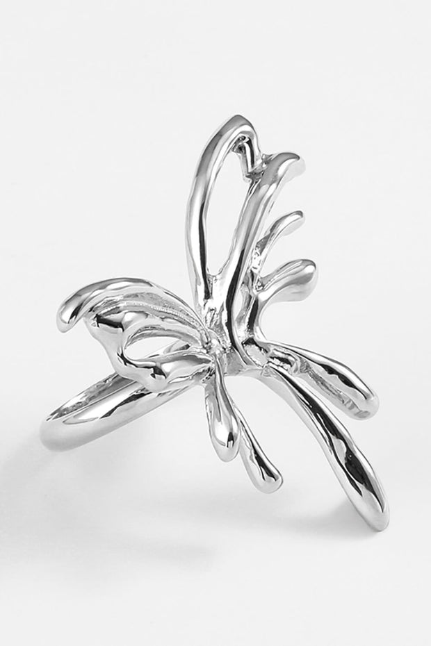 Zinc Alloy Butterfly Ring - Ruby's Fashion