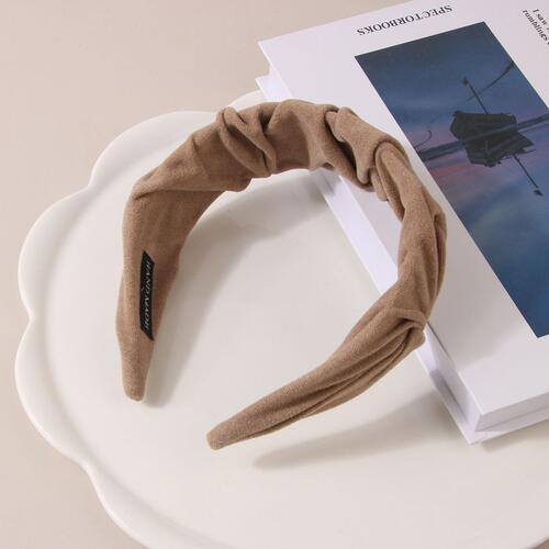 Wide Suede Headband