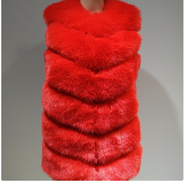 Faux Fur Autumn And Winter New Casual Jacket - Ruby's Fashion