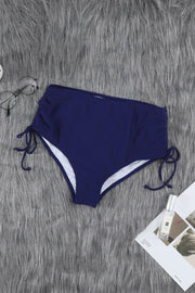 Swim Shorts with Side Drawstring - Ruby's Fashion