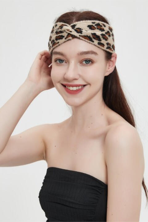 Leopard Twisted Hairband