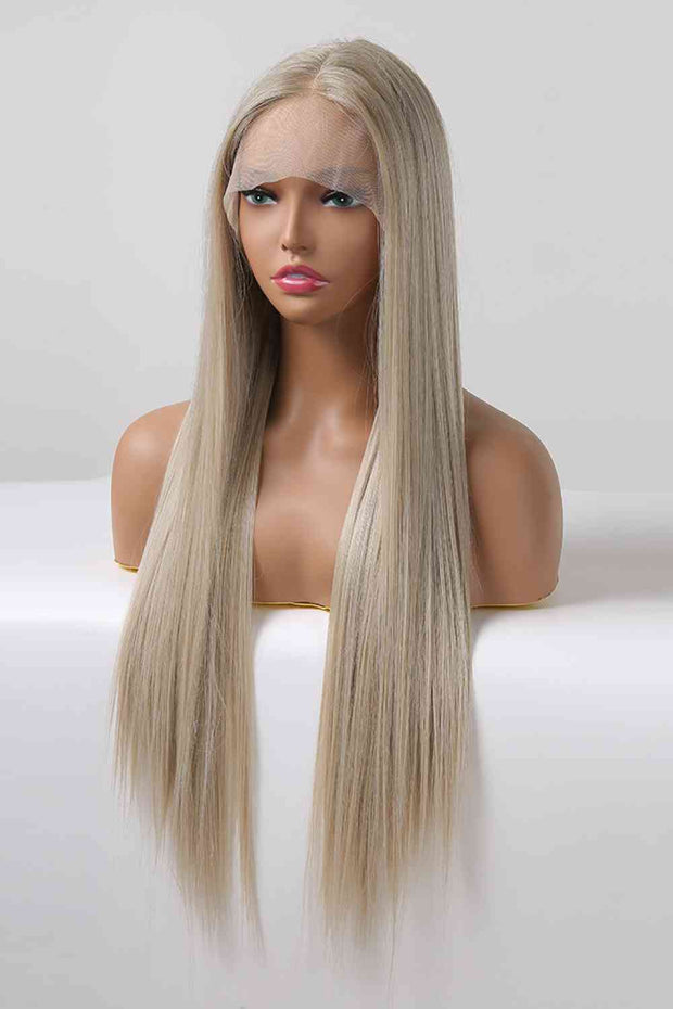 13*2" Lace Front Wigs Synthetic Long Straight 27" 150% Density