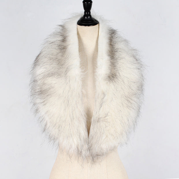 Faux Fur Fur Collar Shawl Accessories Single Product - Ruby's Fashion